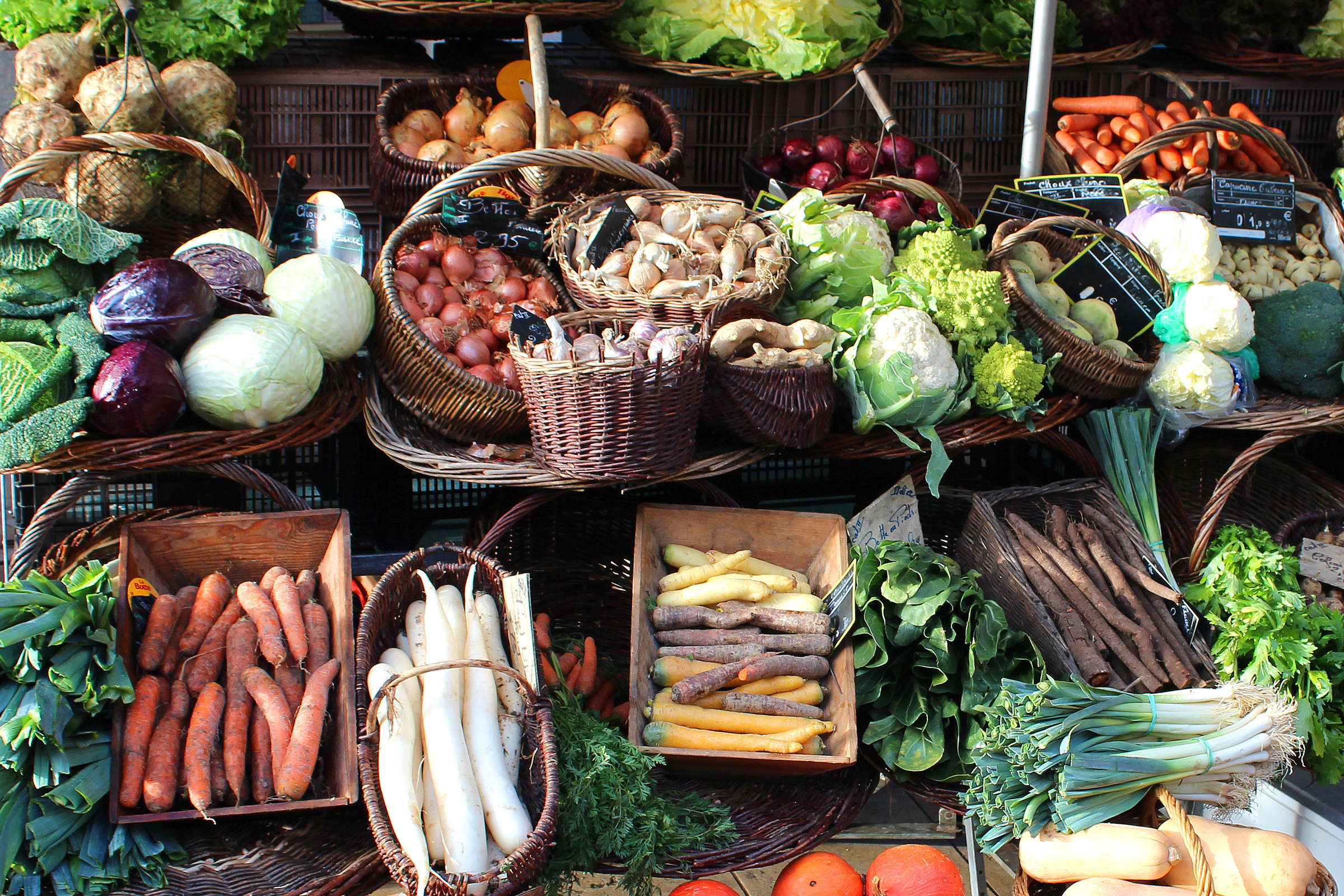 Légumes du marché - Marché normand