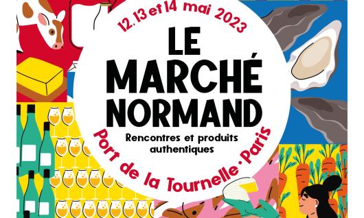 Le marché normand - Au rendez-vous des Normands