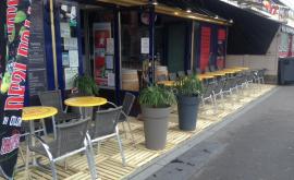 Le French café extérieur - Au rendez-vous des Normands