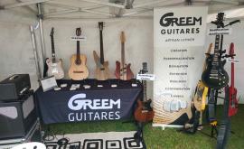 Greem Guitares stand - Au rendez-vous des Normands