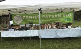 Panier Paysan Bio stand - Au rendez-vous des Normands